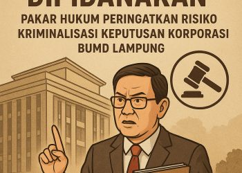 Hasil RUPS Tak Bisa Dipidanakan: Pakar Hukum Bongkar Risiko Kriminalisasi Keputusan Korporasi BUMD Lampung