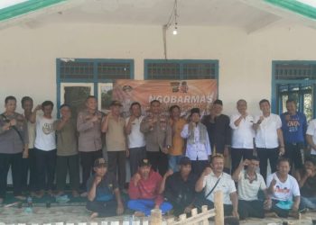 Kapolres Tanggamus Gelar Ngobarmas di Blok 3 BNS, Serap Aspirasi Warga dan Tingkatkan Kamtibmas
