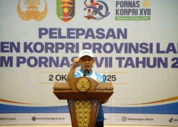 Gubernur Lampung Lepas 139 Atlet Korpri ke Pornas XVII di Palembang, Siap Ukir Prestasi Tingkat Nasional