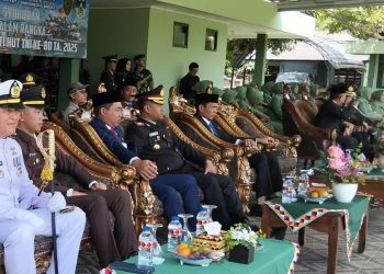 Polres Tanggamus Beri Kejutan Manis di HUT TNI ke-80, Sinergi TNI-Polri dan Forkopimda Terlihat Solid