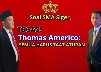 Tegas! Kadis Dikbud Lampung Thomas Americo Peringatkan Semua Sekolah untuk Taat Aturan, Polemik SMA Siger Jadi Sorotan