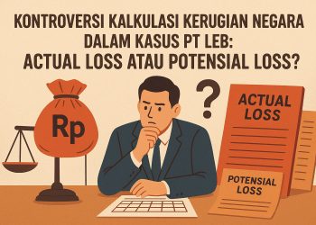 Kontroversi Besar di Kasus PT LEB: Actual Loss atau Potensial Loss Kerugian Negara?
