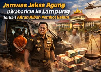 Isu Pengawasan Dana Hibah Mencuat, Jamwas Kejagung Dikabarkan ke Lampung