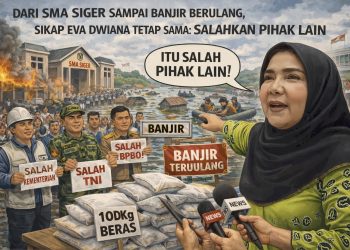 Bantuan Korban Banjir Dipertanyakan, Eva Dwiana Hadapi Kritik Publik