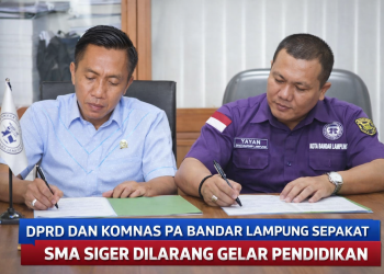 Polemik SMA Siger Memuncak, DPRD dan Komnas PA Satu Suara
