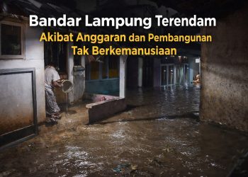 Wajah Kota Dipercantik, Tapi Warganya Tenggelam