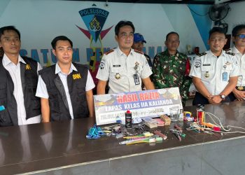 Kamar Warga Binaan Disisir, Lapas Kalianda Dipastikan Bebas Narkoba