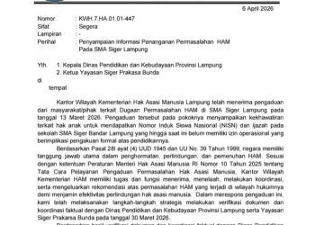 Kasus SMA Siger, Kemenham Tekankan Perlindungan Hak Siswa Jadi Prioritas