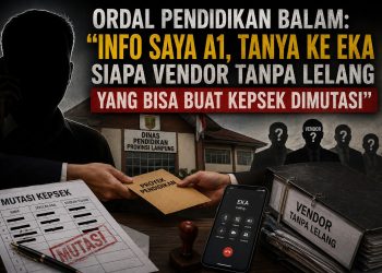 Ordal Pendidikan Balam: Vendor Ditunjuk Tanpa Lelang, Kepala Sekolah Tak Bisa Menolak?