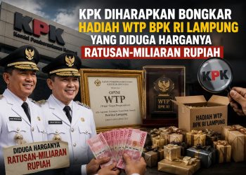 KPK Diminta Telusuri Dugaan Penyimpangan di Balik Predikat WTP Pemerintah Daerah