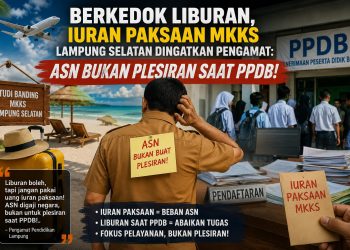 Rencana Jalan-Jalan MKKS Lampung Selatan Dikecam, ASN Diminta Fokus pada Tugas