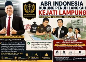 Adit Gumilang: Program MBG Bukan Ruang bagi Mafia Proyek atau Percaloan