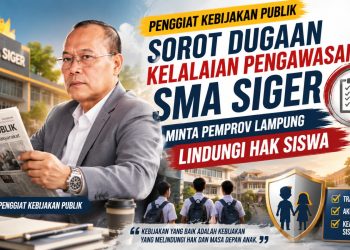 Pemprov Lampung Didesak Beri Kepastian Nasib Siswa SMA Siger 2 Bandar Lampung