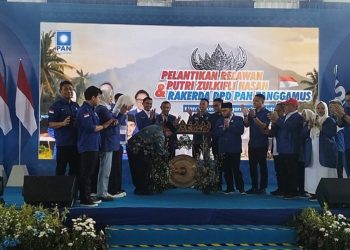 PAN Tanggamus Perkuat Struktur Hingga Tingkat Ranting, Bupati Saleh Asnawi Beri Dukungan Penuh
