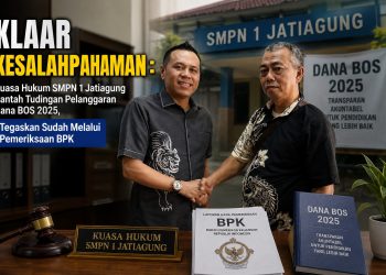 Pengelolaan Dana BOS SMPN 1 Jatiagung Dipastikan Akuntabel, Ini Penjelasan Kuasa Hukum