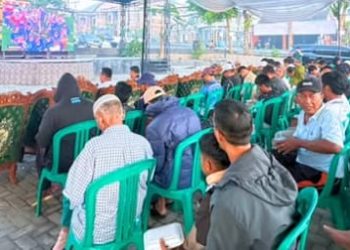 Sinergi Antarlembaga Makin Solid, Kantor Pertanahan Tanggamus Ikut Nobar Bersama Pemerintah Daerah