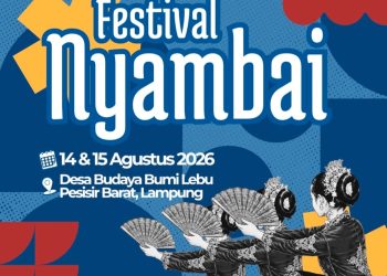 Nyambai Naik Panggung, 10 Marga Pesisir Barat Bersatu dalam Festival Budaya 2026