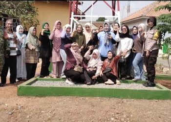 Babinsa Koramil Kotabumi Tuntaskan Sumur Bor, Warga Sambut Gembira Aliran Air Bersih