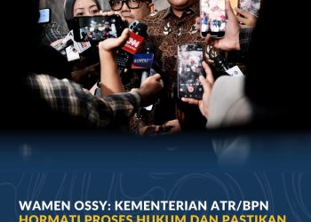 Wamen Ossy Tegaskan Komitmen ATR/BPN Jaga Integritas dan Pelayanan Publik