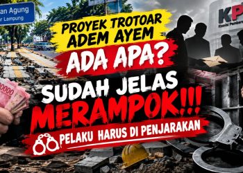 Proyek Trotoar Sultan Agung Disorot, Ormas Minta Dugaan Suap Diusut Terbuka