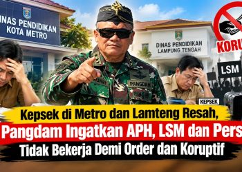 Dipanggil Bawa Berkas Keuangan, Kepsek Metro dan Lamteng Mengaku Resah