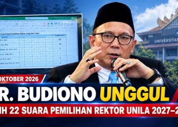 Hasil Voting Senat Unila Terungkap, Dr. Budiono Raih 22 Suara dalam Perebutan Kursi Rektor