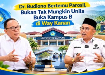 Pertemuan Budiono-Parosil Picu Wacana Kampus B Unila, Pemerataan Pendidikan Jadi Fokus