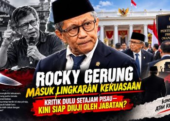 Jabatan dan Idealisme: Rocky Gerung Kini Dihadapkan pada Pertanyaan soal Konsistensi